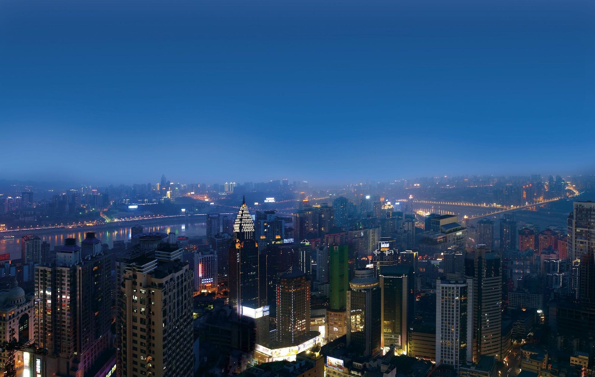 Hotel Glenview ITC Plaza Chongqing Exterior foto