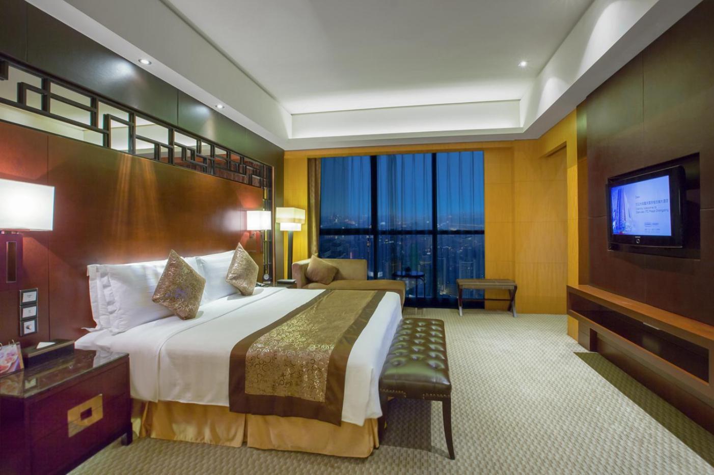 Hotel Glenview ITC Plaza Chongqing Exterior foto